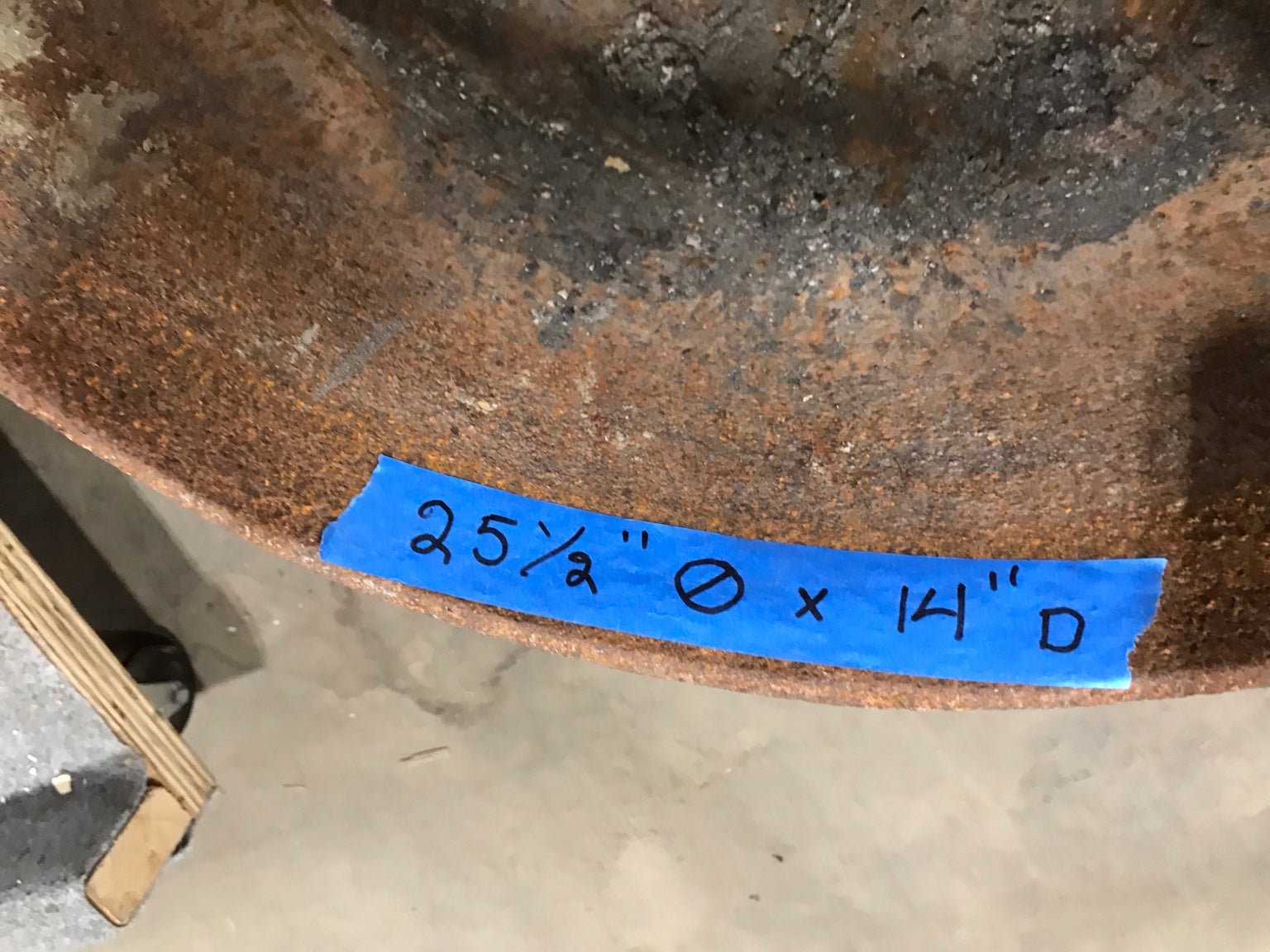Large Cast Iron Cauldron
