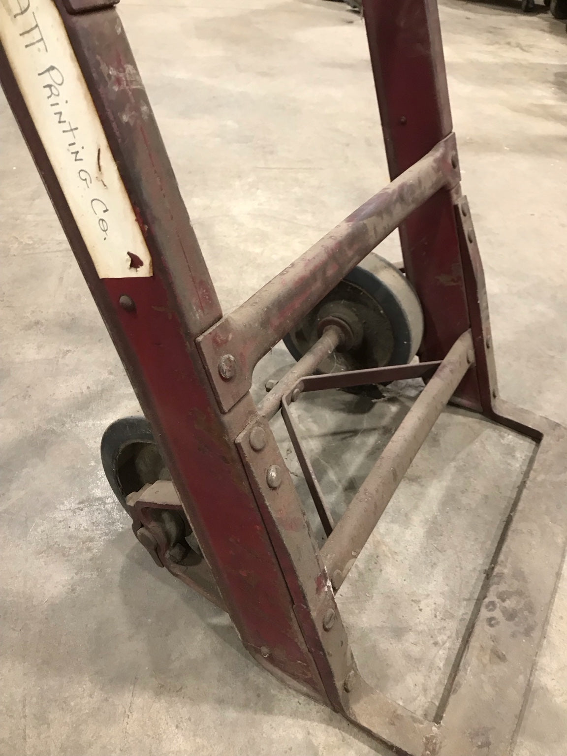 Vintage Industrial Hand Truck / Dolly