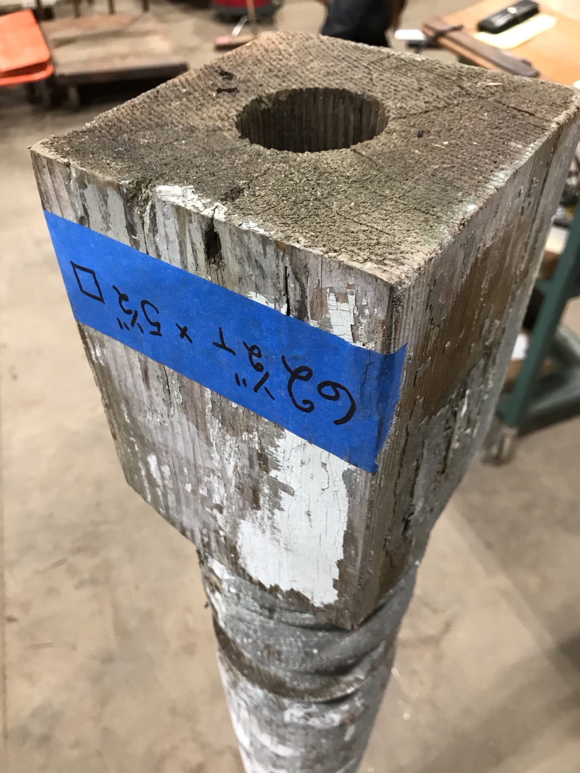 Turned Exterior Post