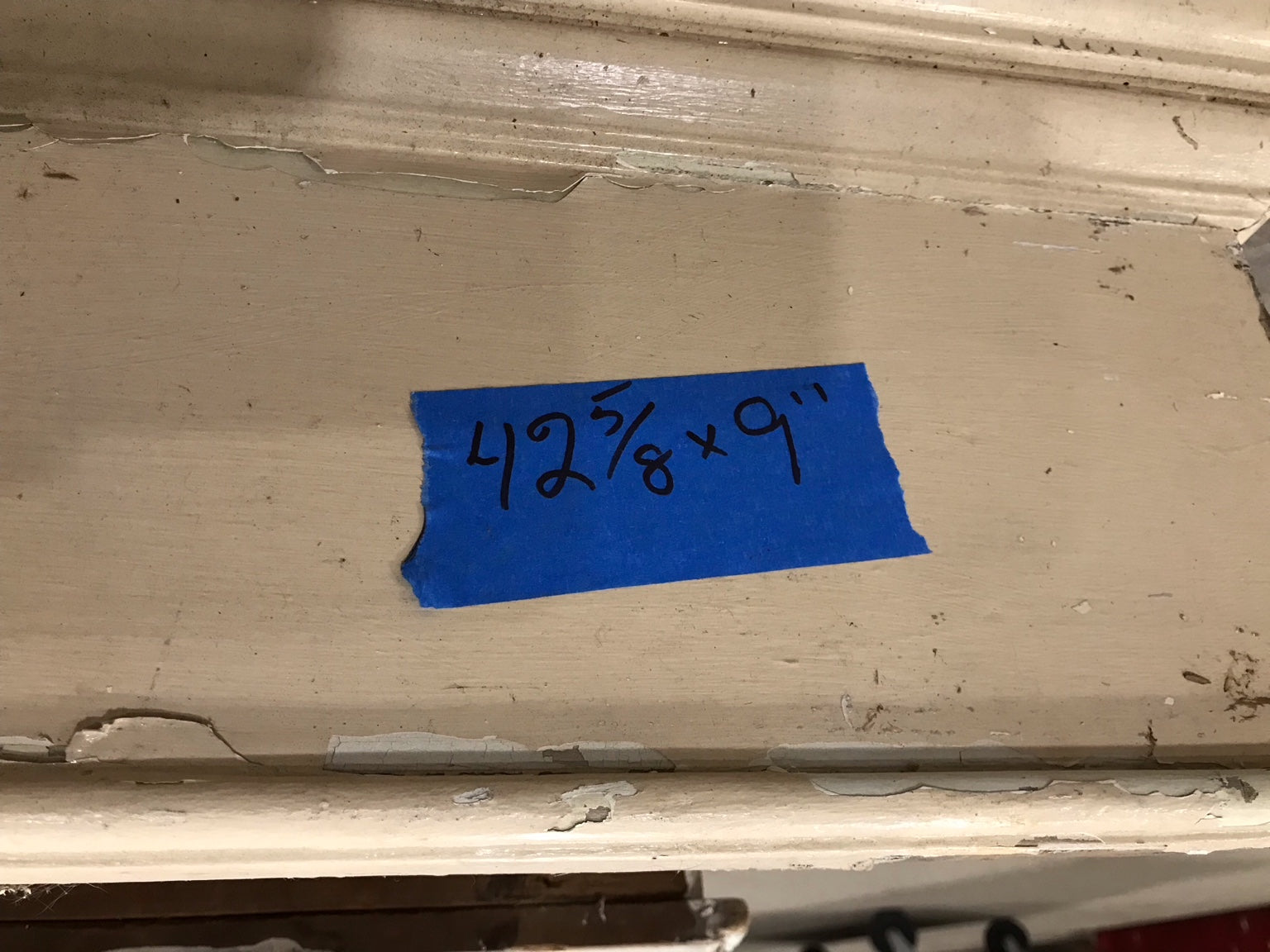 Vintage Door Header Trim