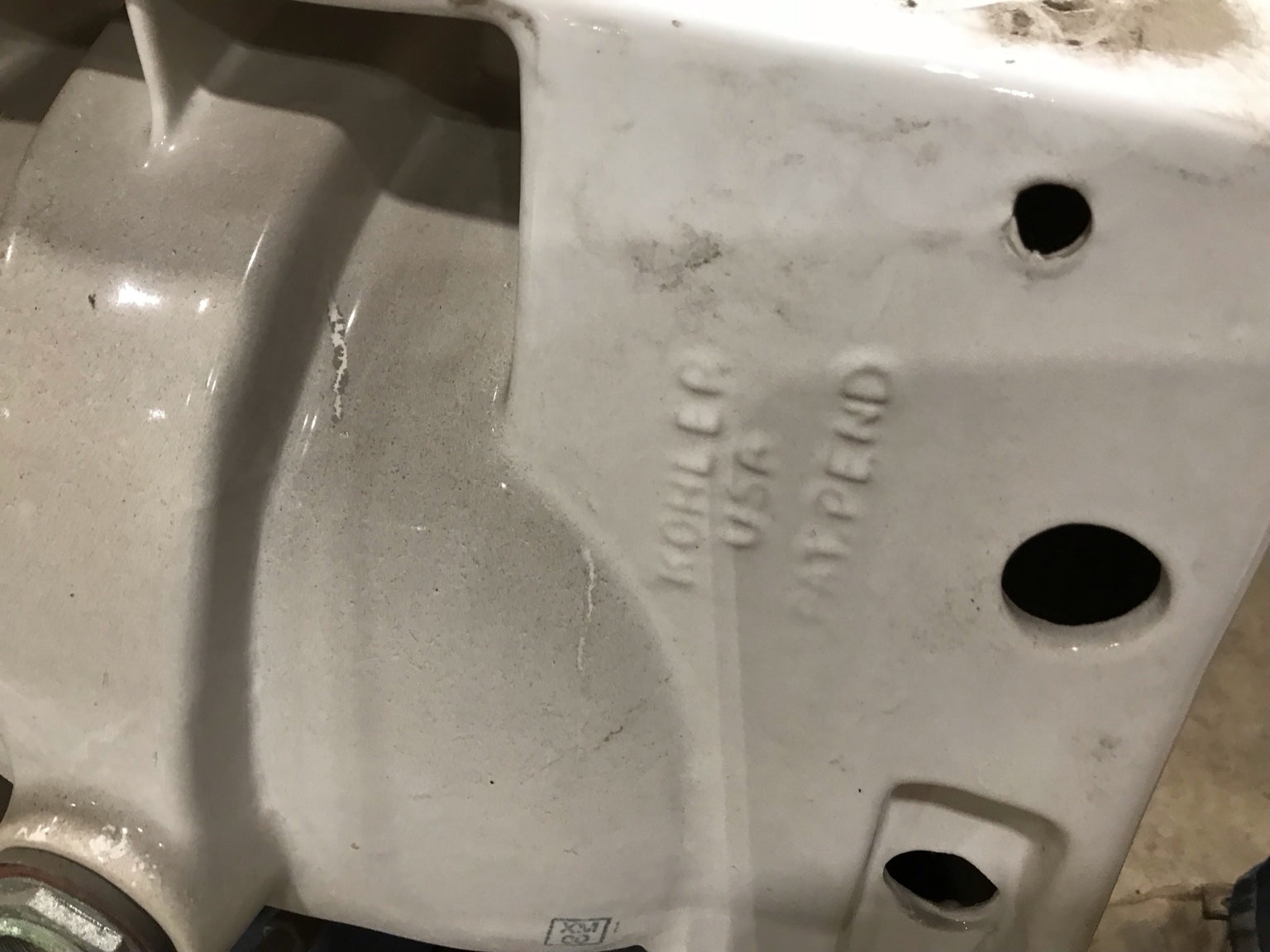 Kohler Wall-Mounted Porcelain Sink
