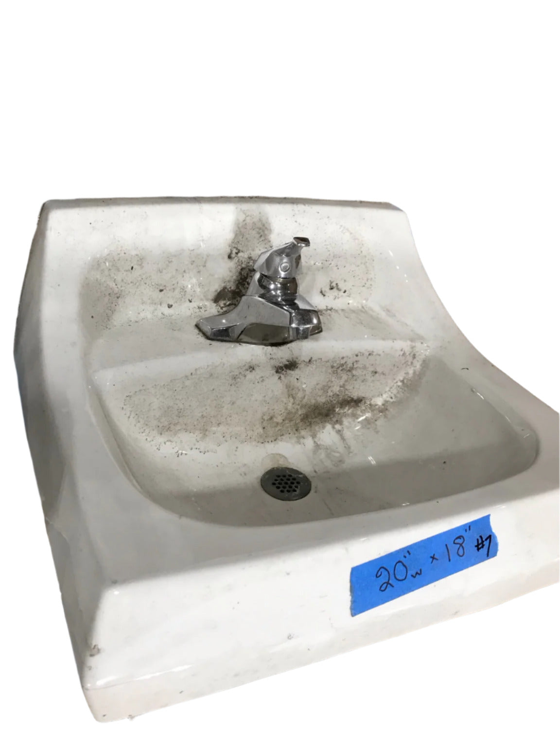 Kohler Wall-Mounted Porcelain Sink with Faucet