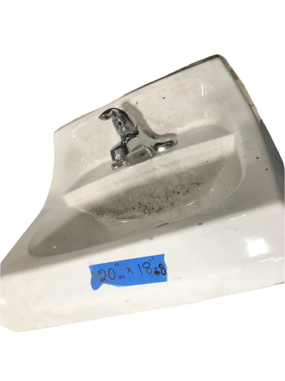 Kohler Wall-Mounted Porcelain Sink with Faucet