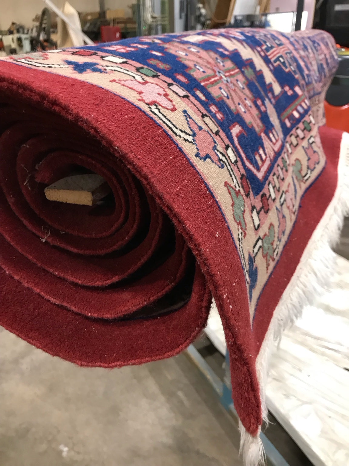 Persian Style Wool Area Rug
