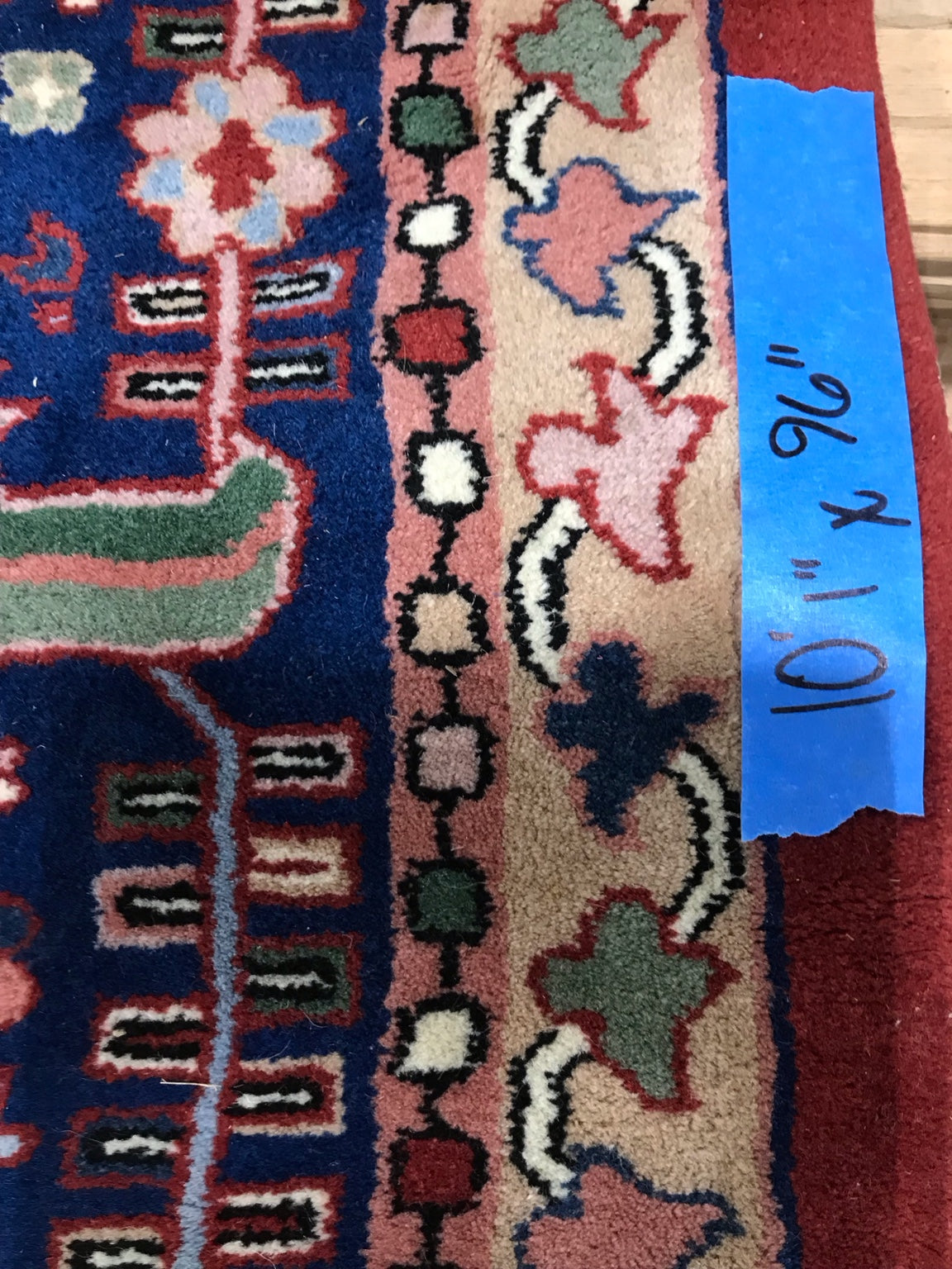 Persian Style Wool Area Rug