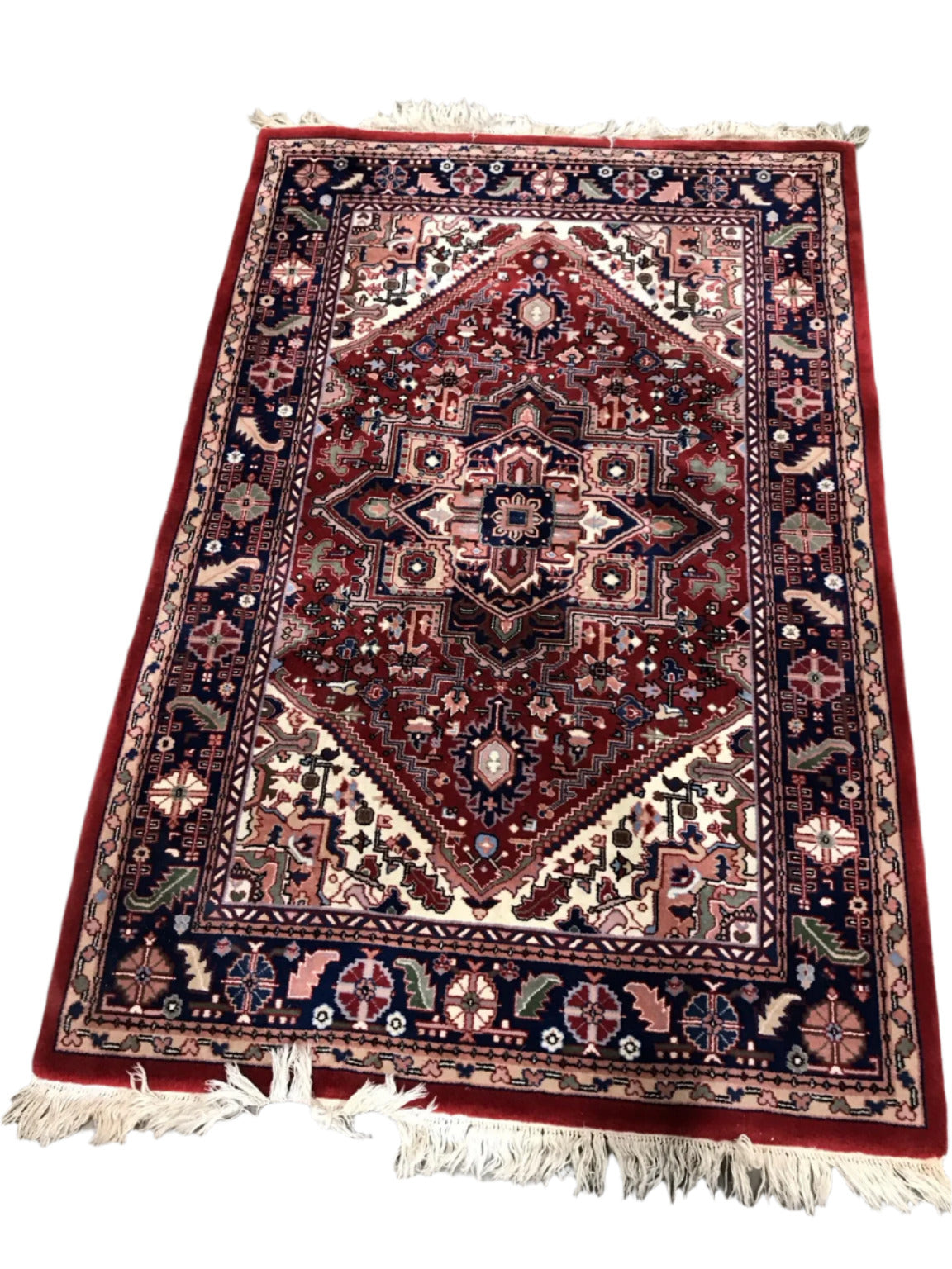 Persian Style Wool Area Rug