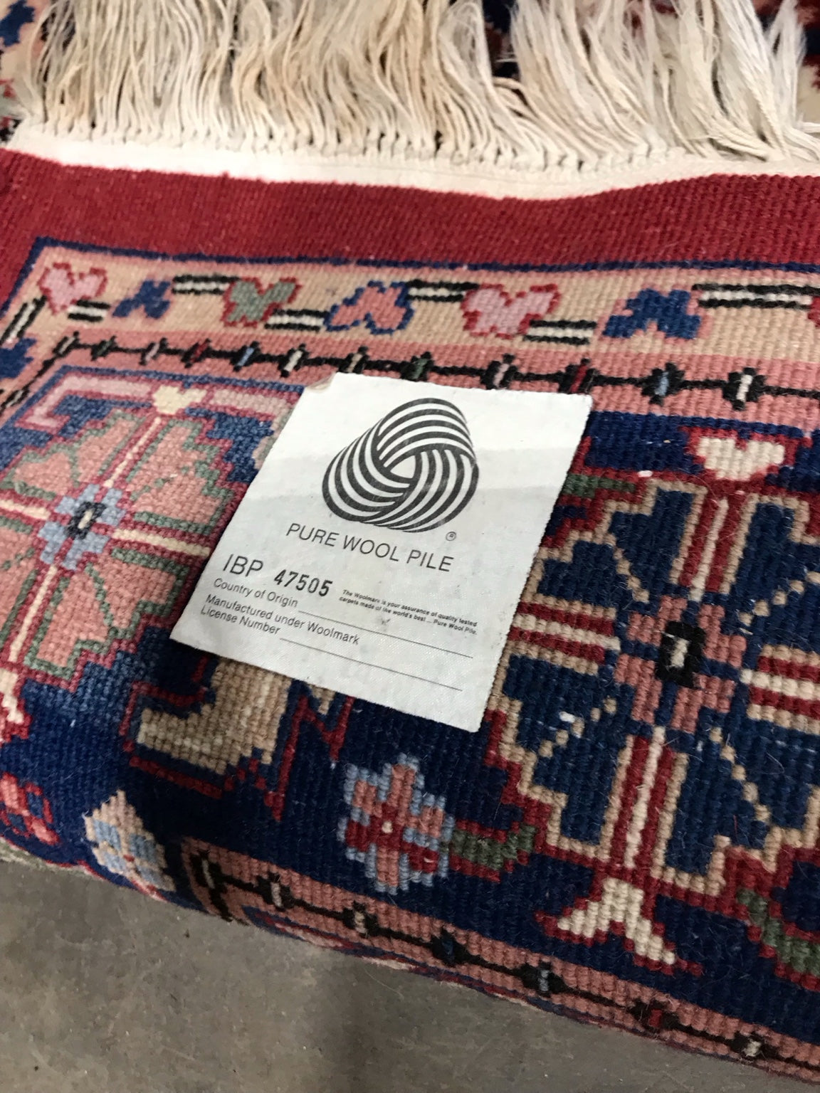 Persian Style Wool Area Rug