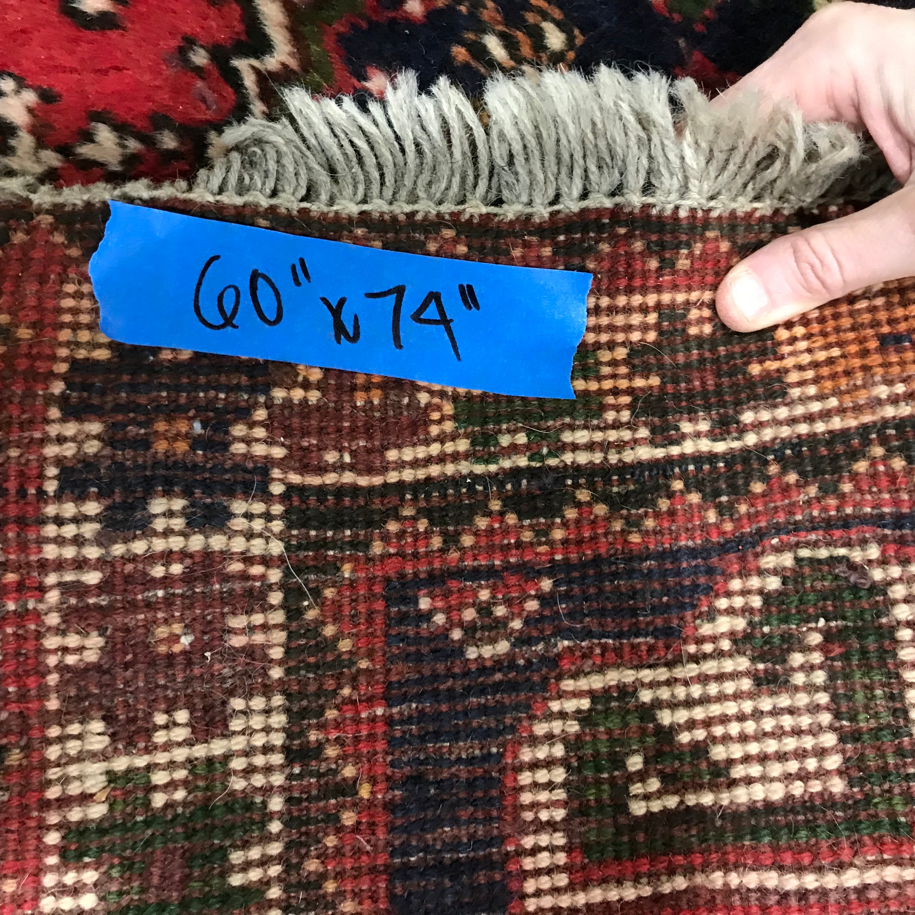 Persian Style Wool Area Rug