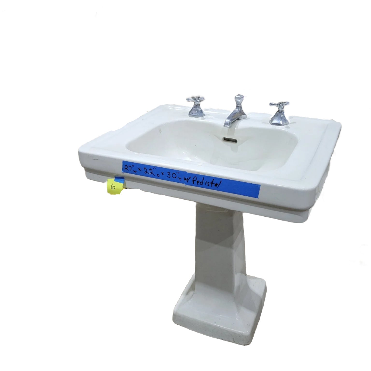 Large Pedestal Sink
