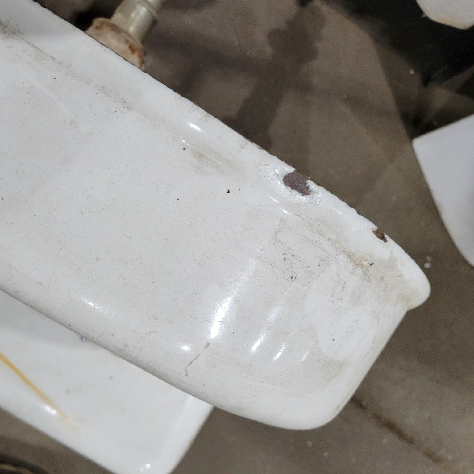 Vintage Wall-Mount Cast Iron Utility Sink