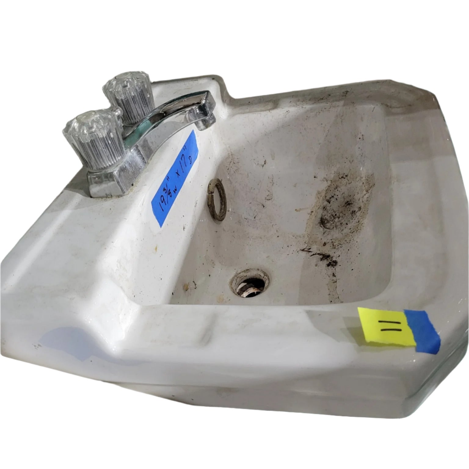 Small Vintage Wall-Mounted Sink
