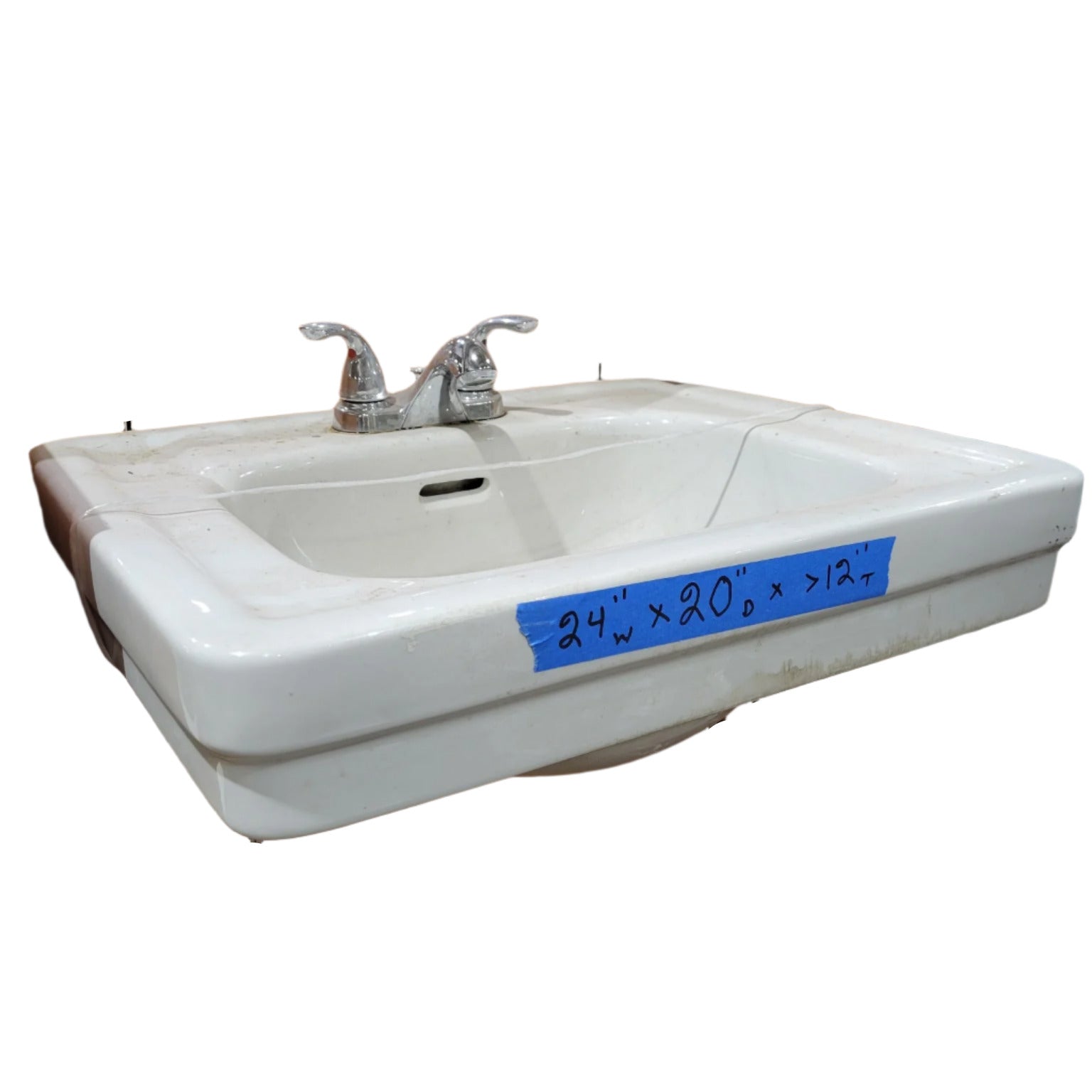 Pedestal Sink Basin (Without Pedestal)