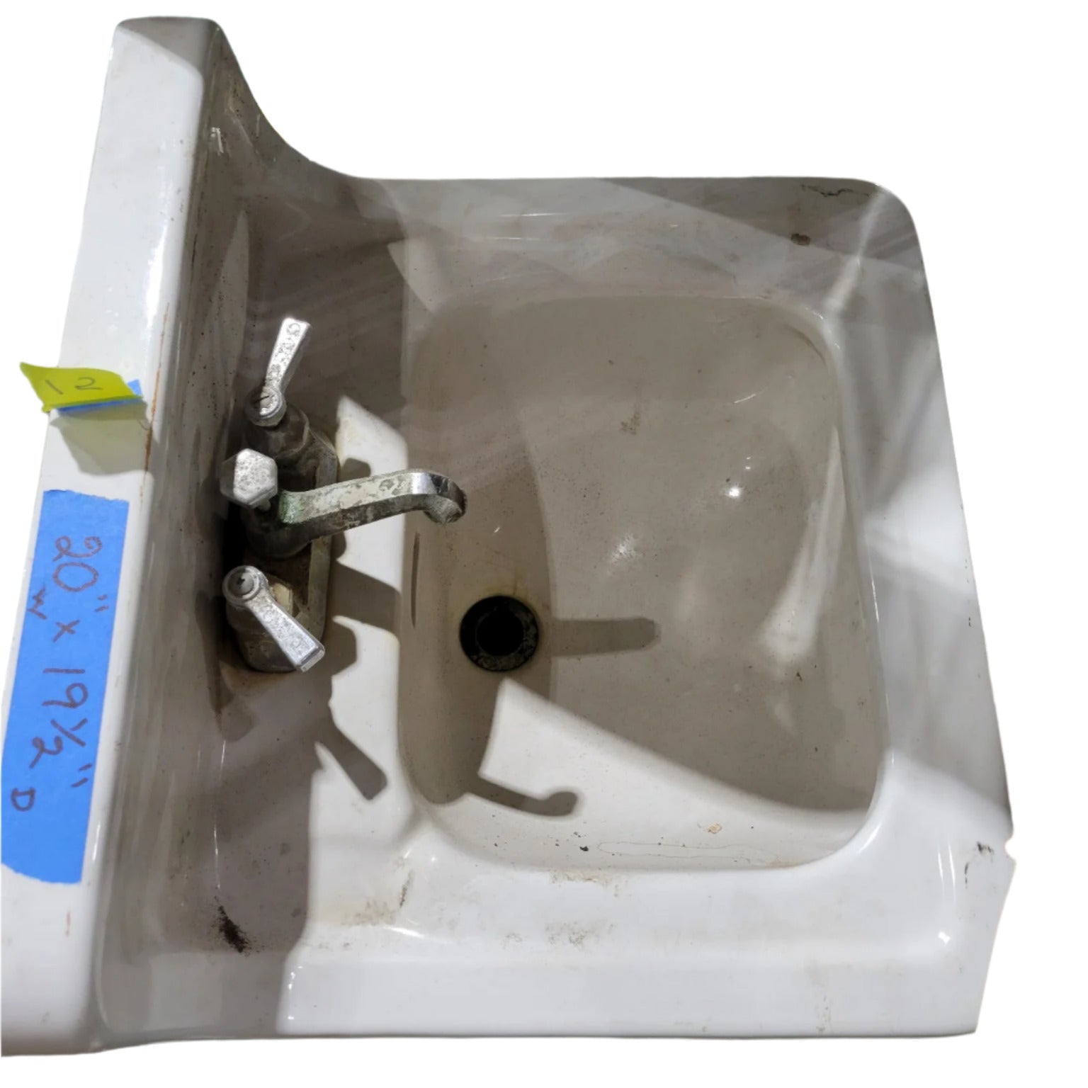 Porcelain Sink with Faucet