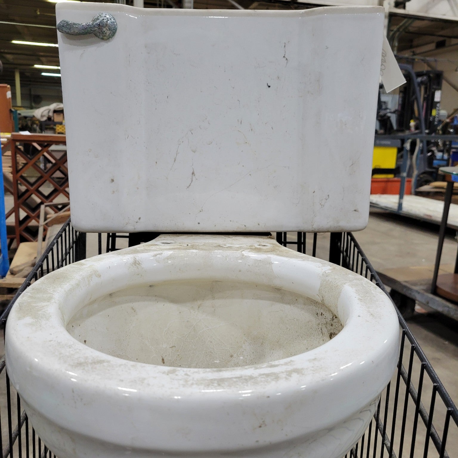 Vintage Mansfield Stain-Proof Toilet (No Lid)