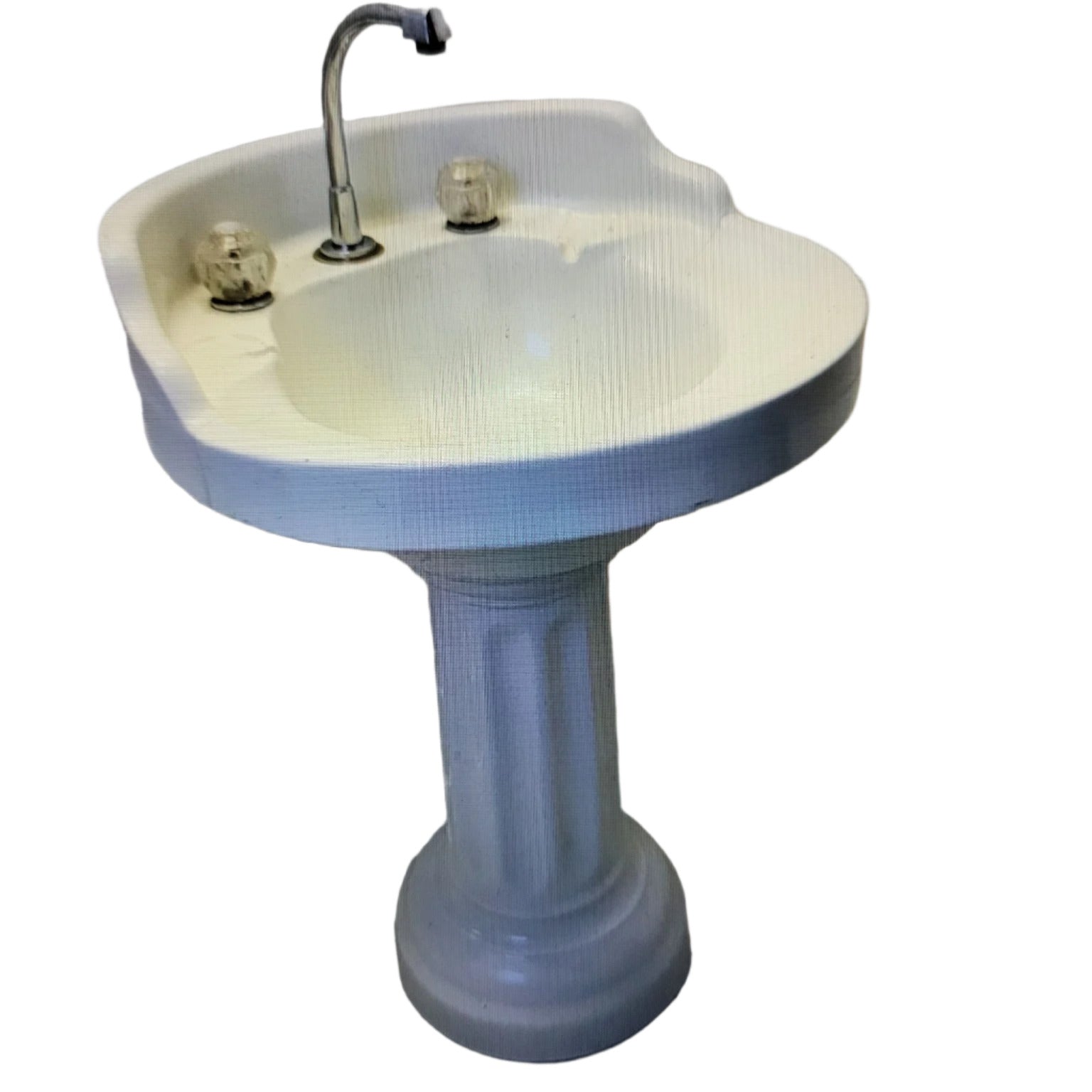 Antique Ceramic Pedestal Sink