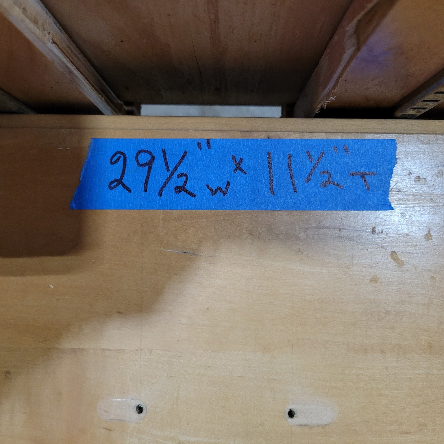 Large Wooden Cabinet Door Panel