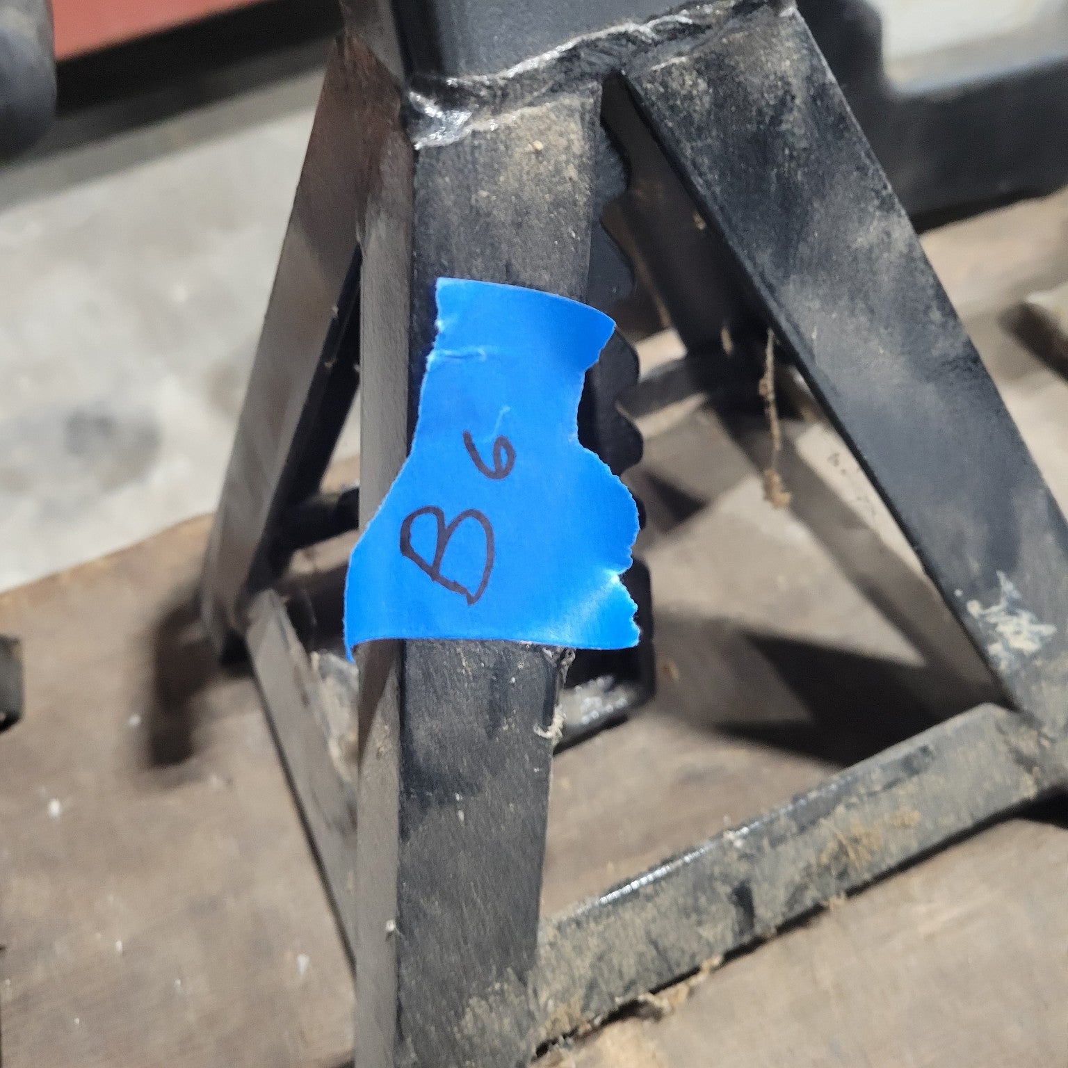 Pair of Adjustable Steel Jack Stands