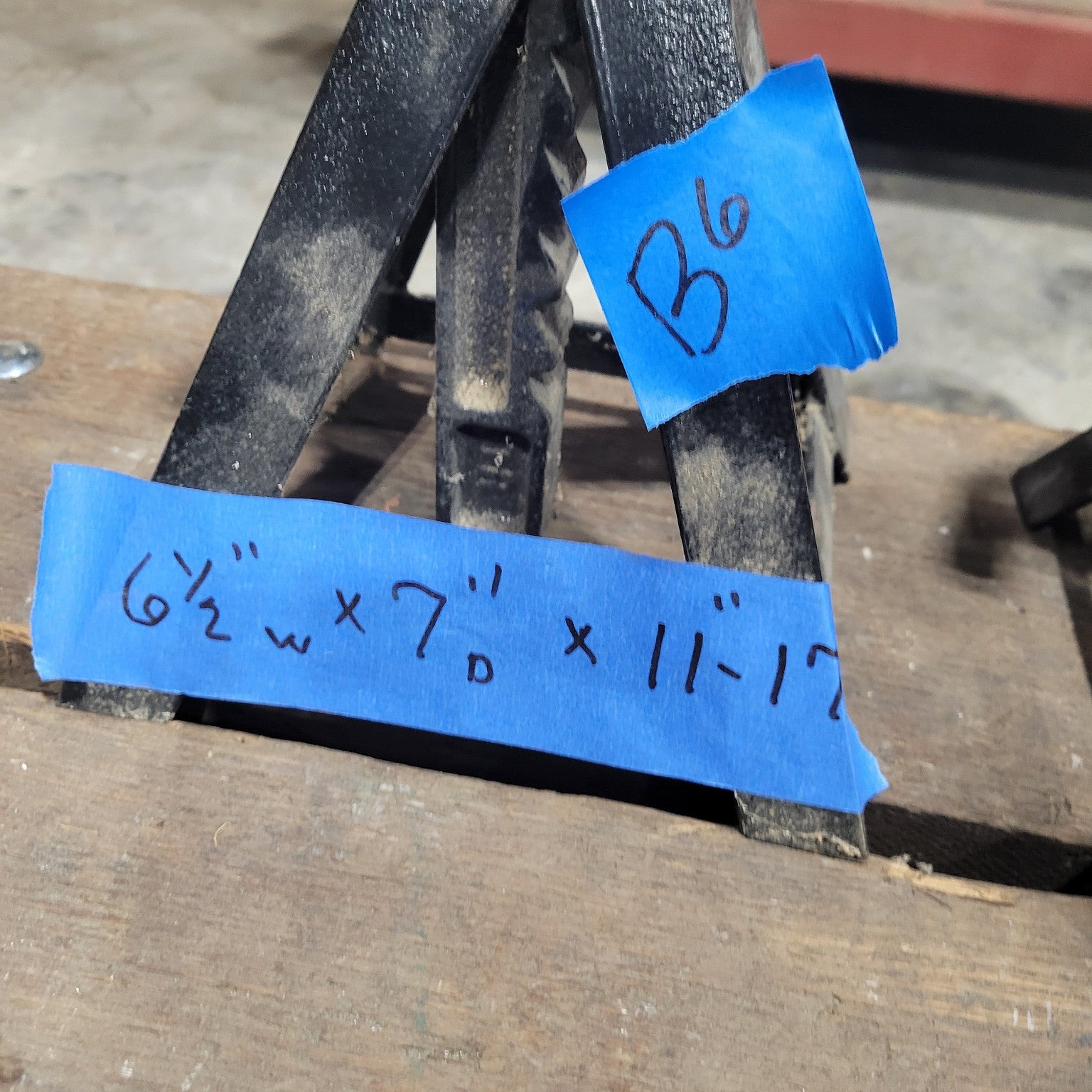 Pair of Adjustable Steel Jack Stands