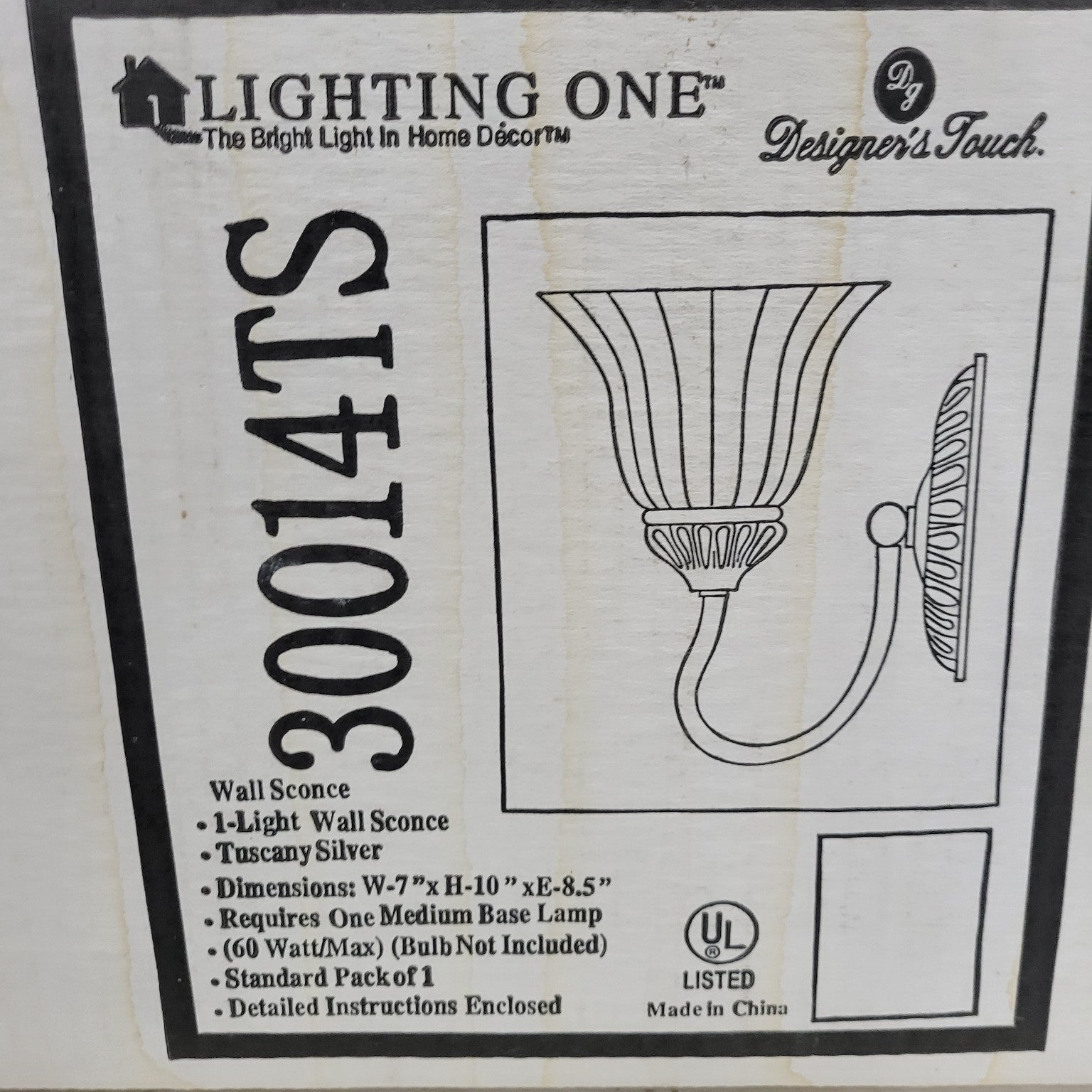 Lighting One 1-Light Wall Sconce