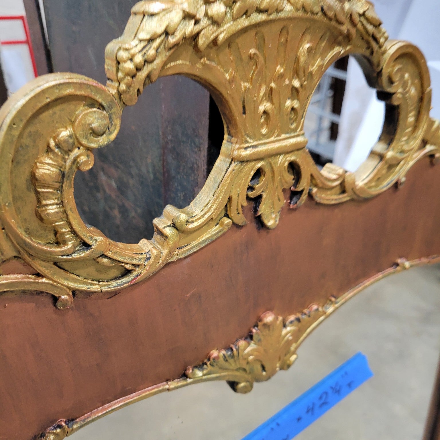 Antique Gold Gilt Wall Mirror