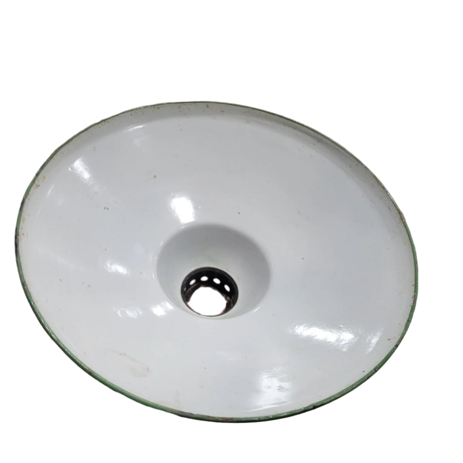 Vintage Green Enamel Shade