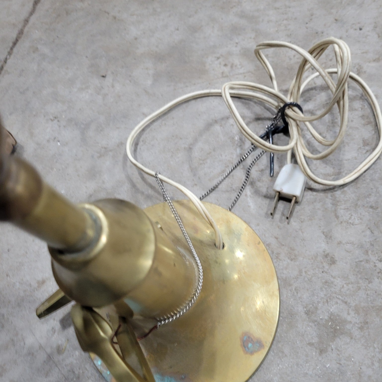 Vintage Nautical Brass Desk Lamp