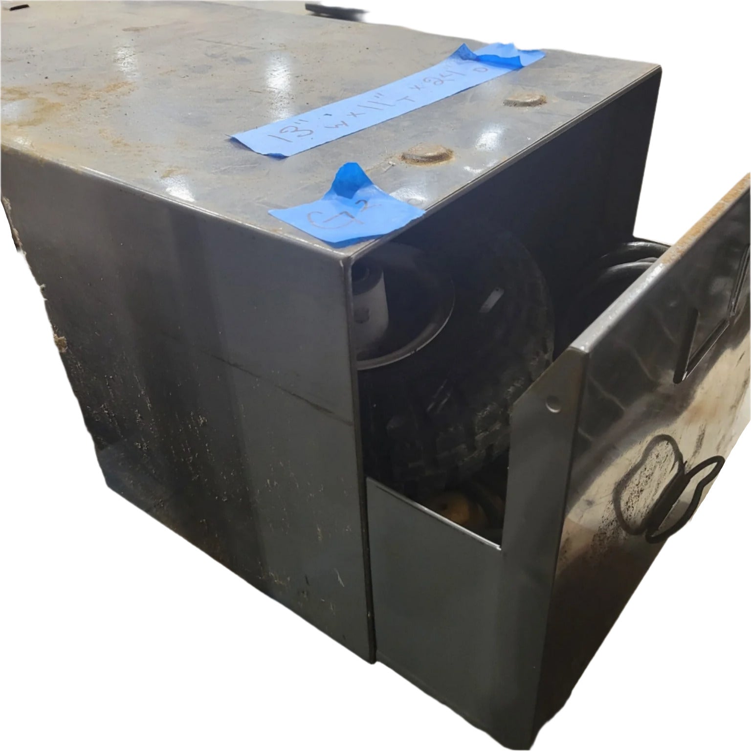 Vintage Industrial Metal Storage Drawer