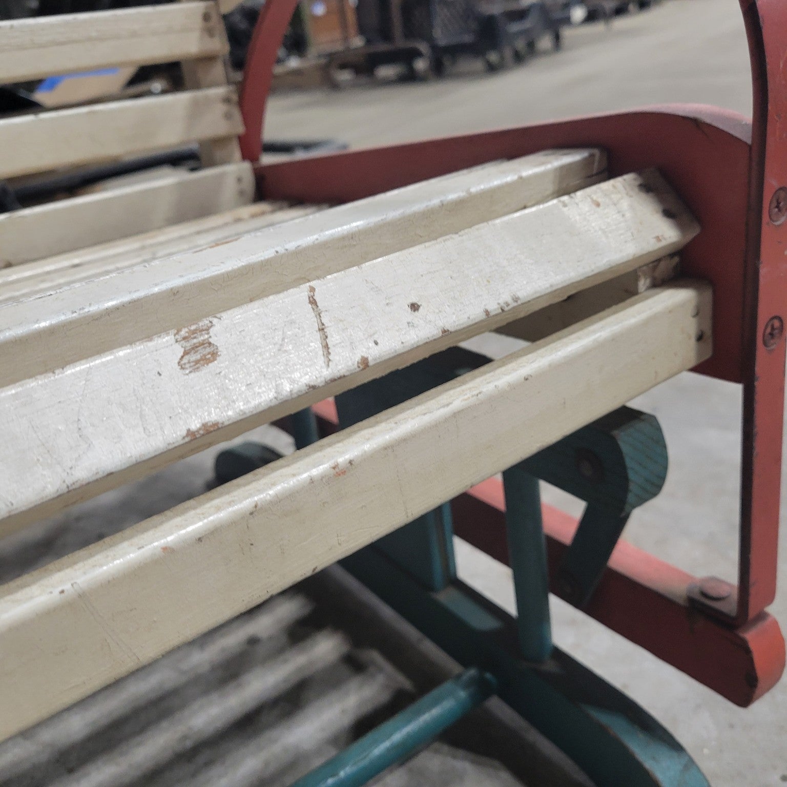 Rok-O-Glider Wooden and Metal Rocking Chair