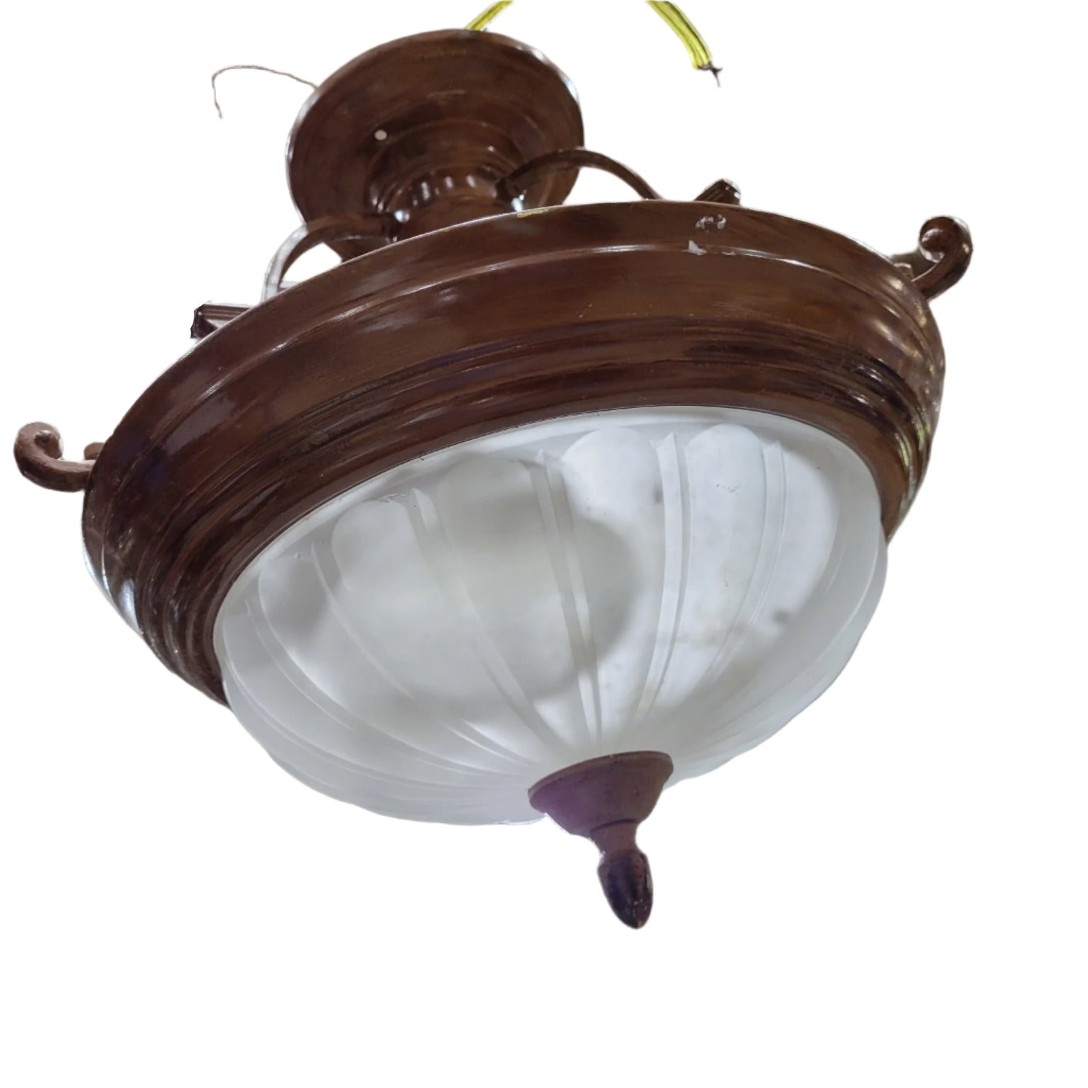 Vintage Semi-Flush Mount Ceiling Light