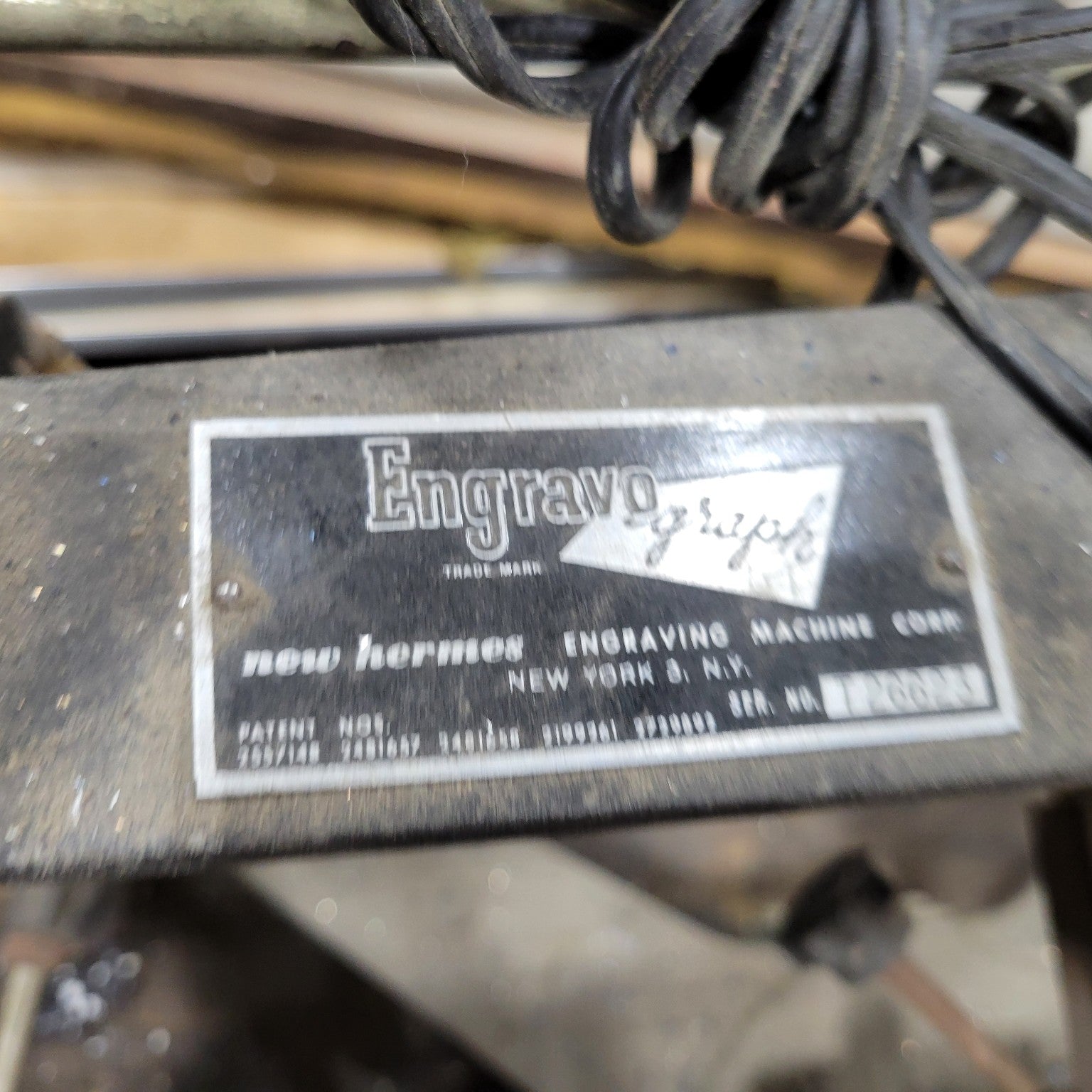 Vintage New Hermes Engravo Graph Manual Engraving Machine – Complete S ...