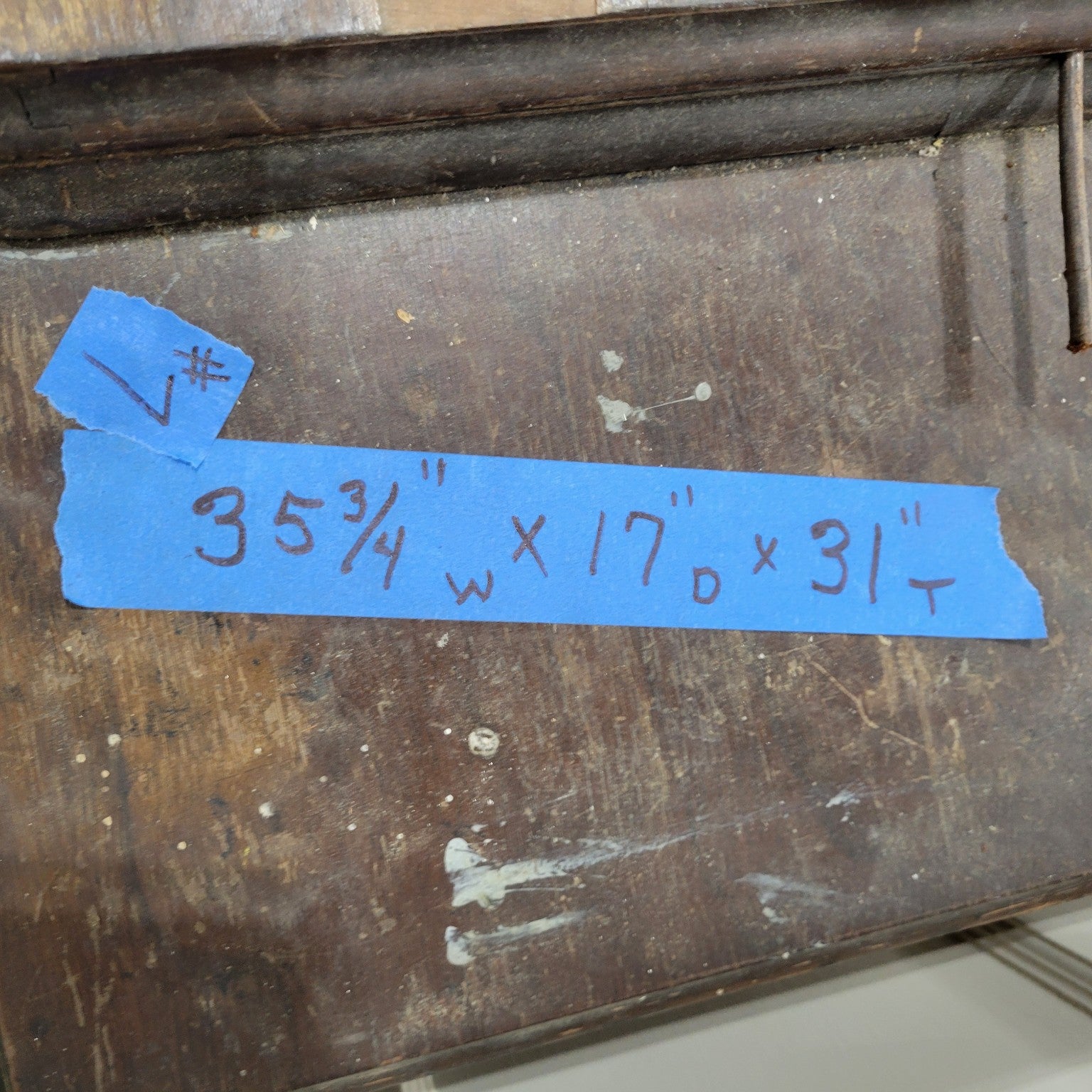 Antique Singer Treadle Sewing Machine Table
