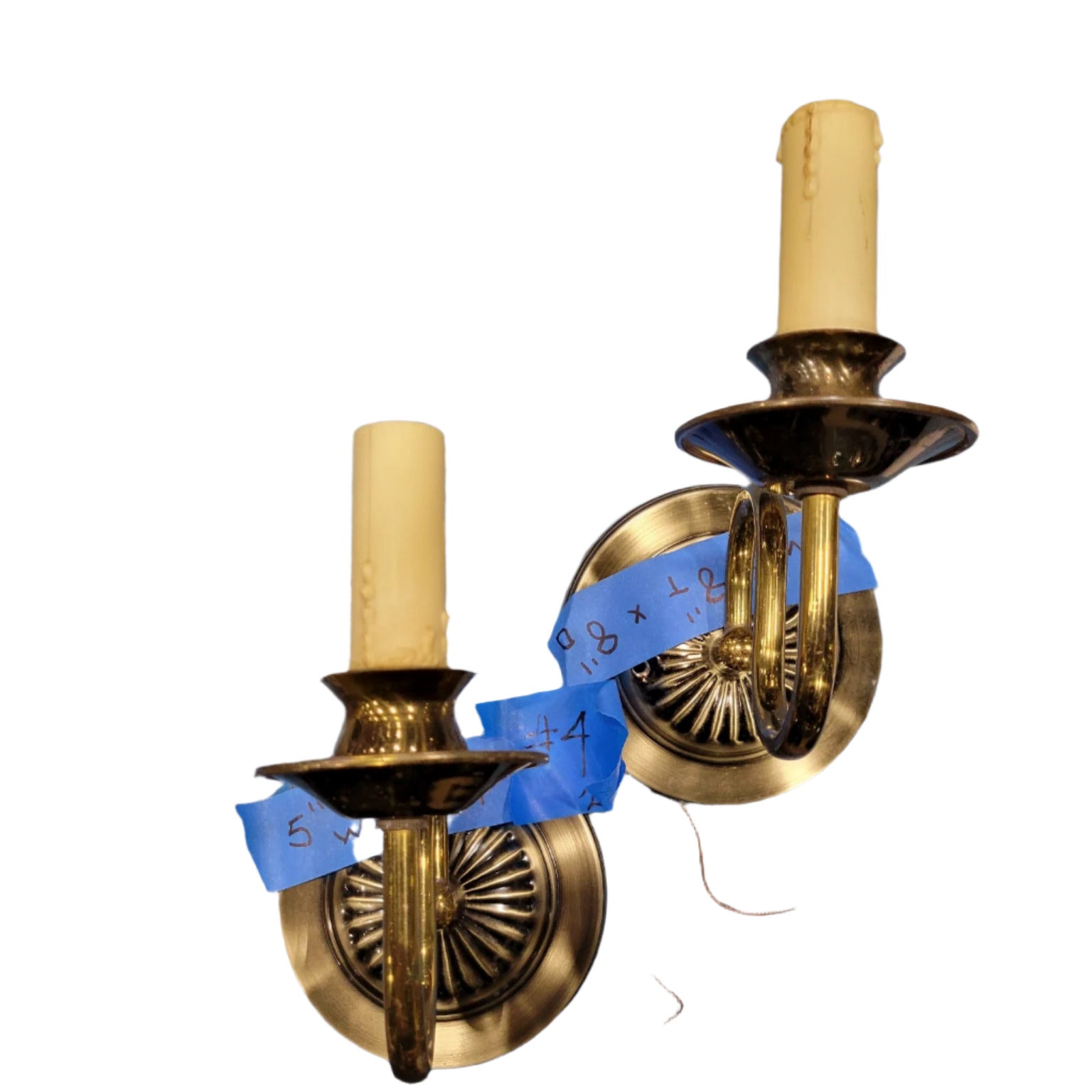 Vintage Brass Wall Sconce