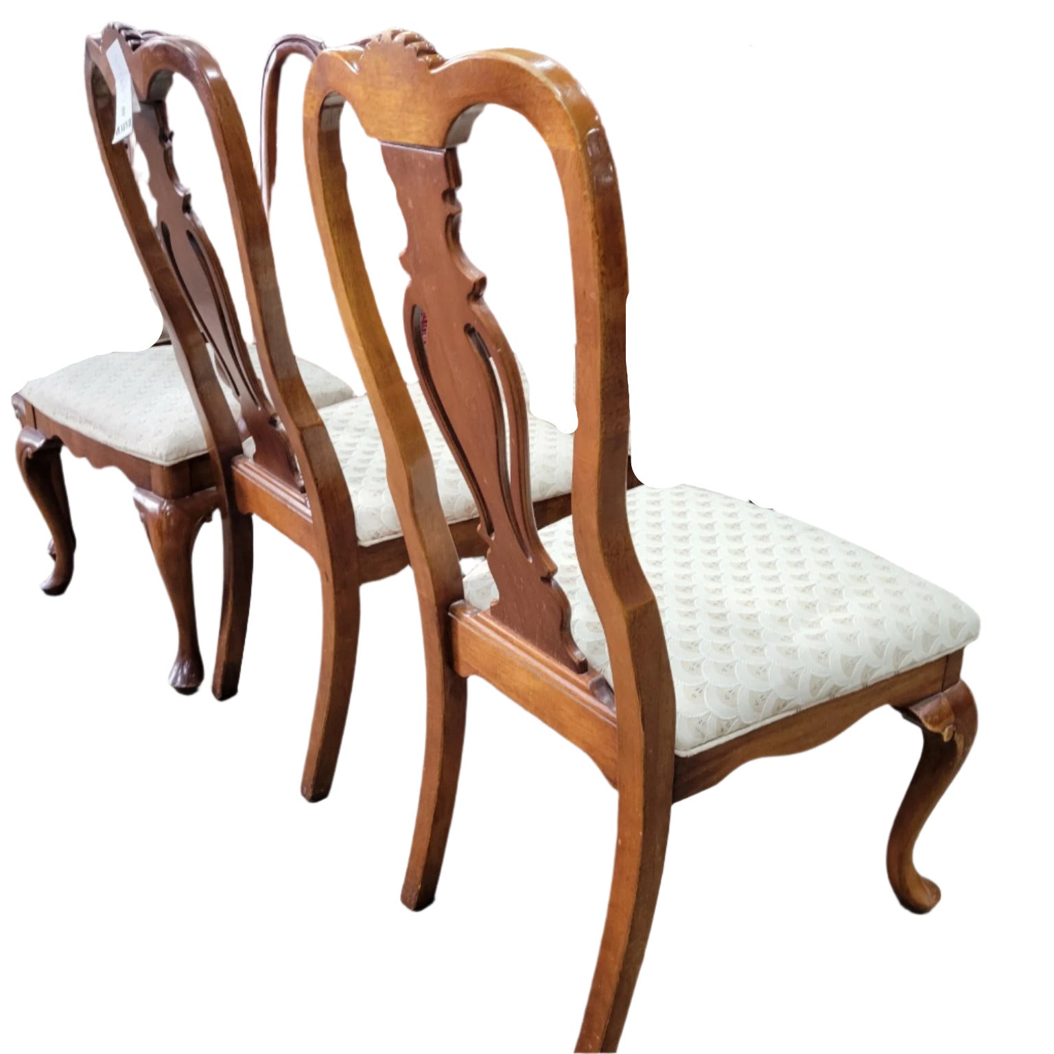Cherry Dining Room Table with Leaves & Chairs