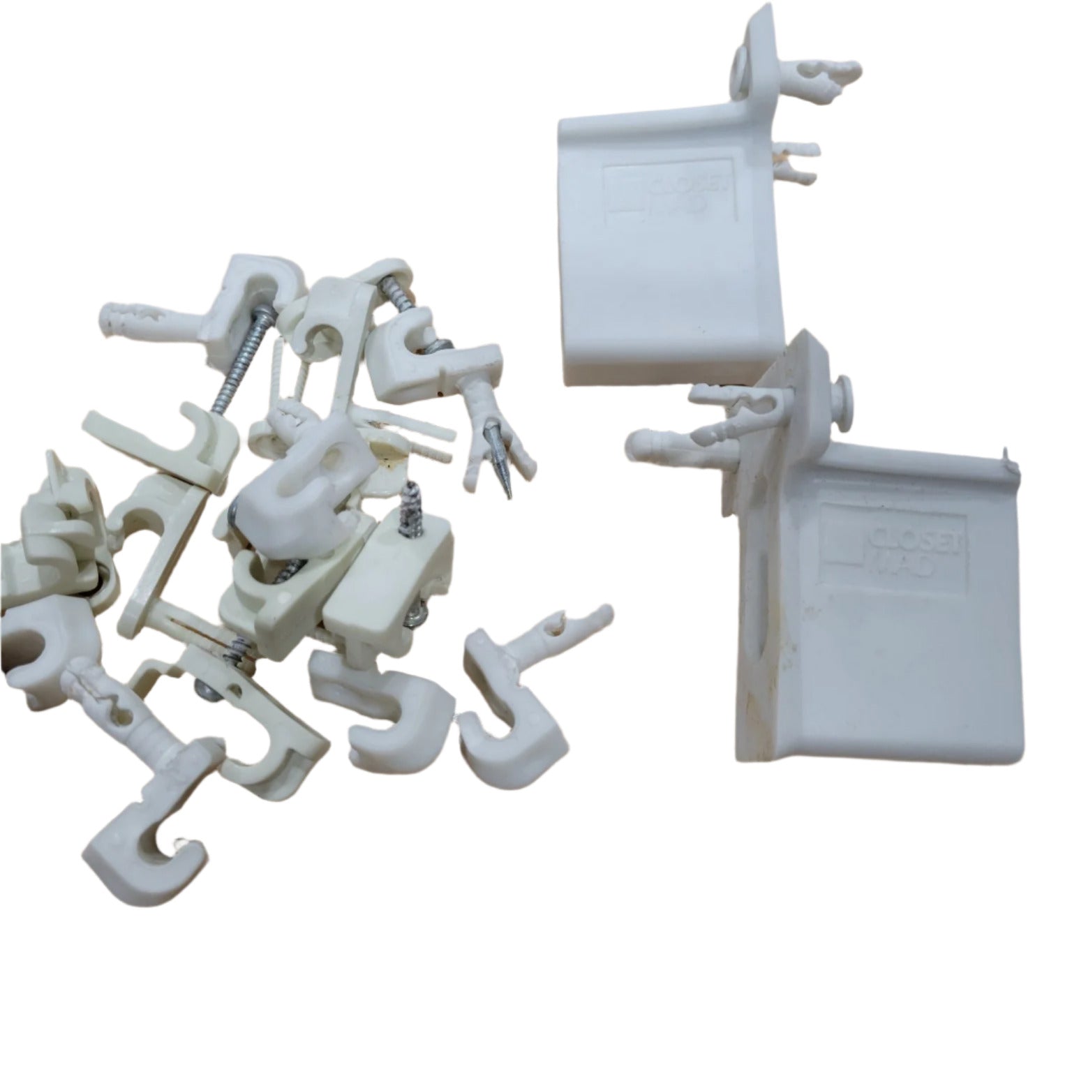 ClosetMaid Wire Shelf Mounting Brackets & Clips