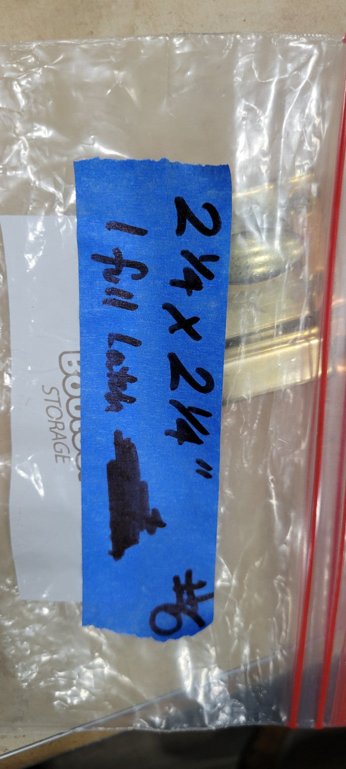 Vintage Brass Slide Bolt Latch