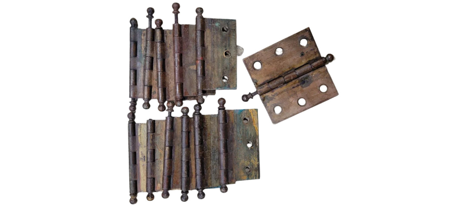 Antique Cast Iron Ball-Tip Hinge