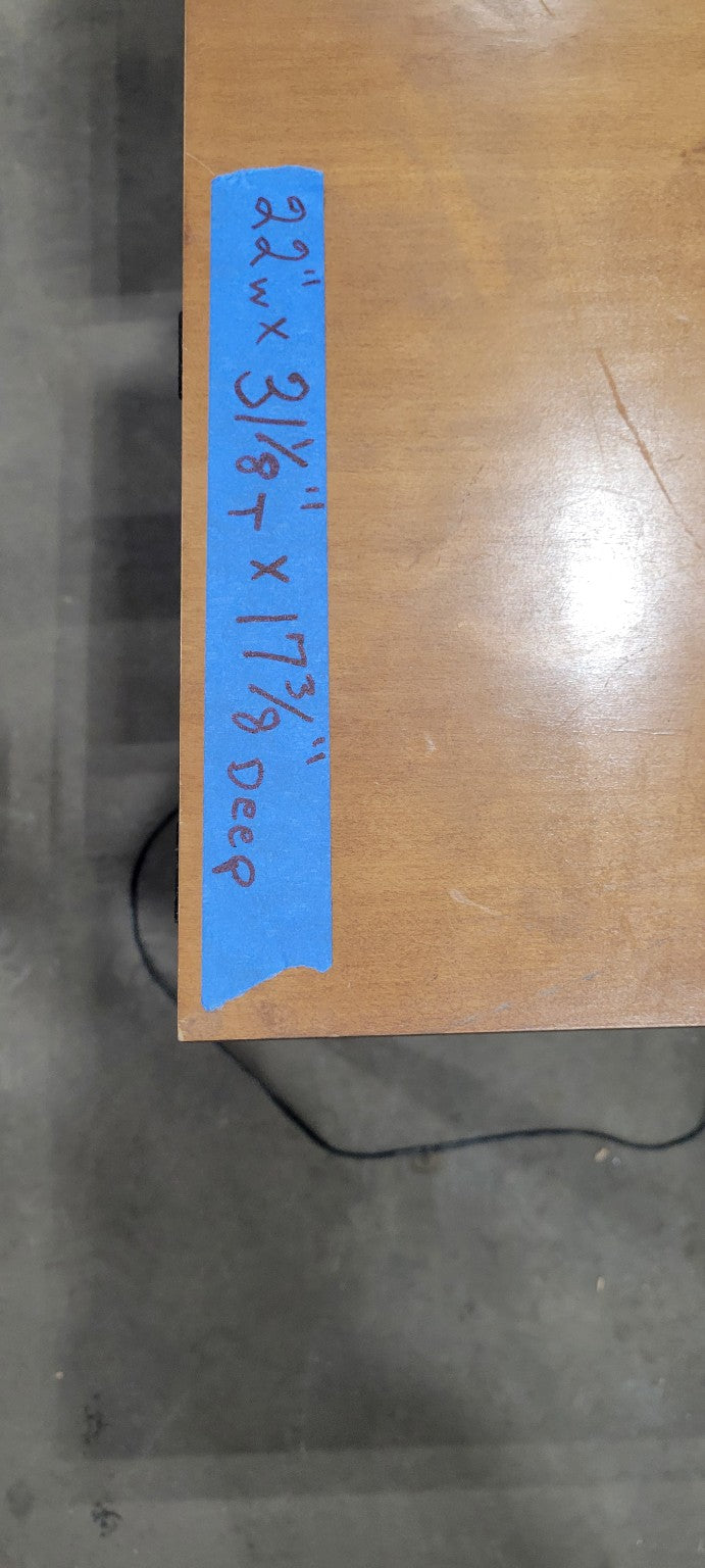 Vintage White Sewing Machine in Wooden Cabinet