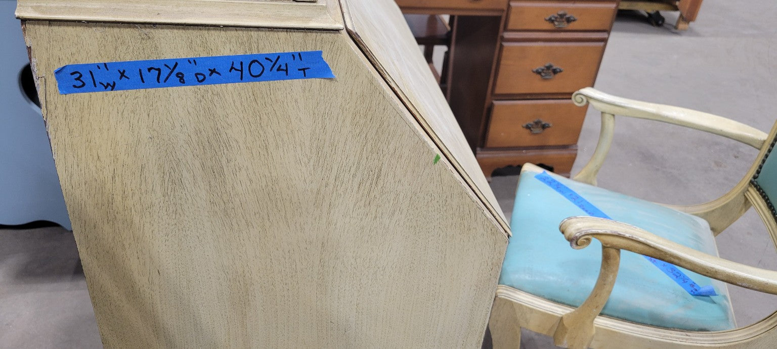 Vintage Secretary Desk with Hutch