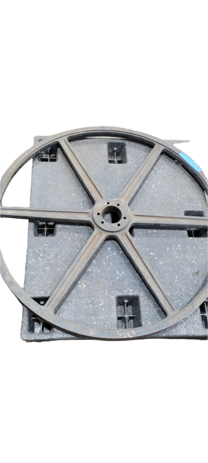 Large Cast Iron Industrial Wheel