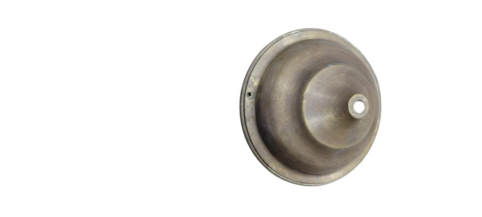 Antique Brass Light Fixture Canopy