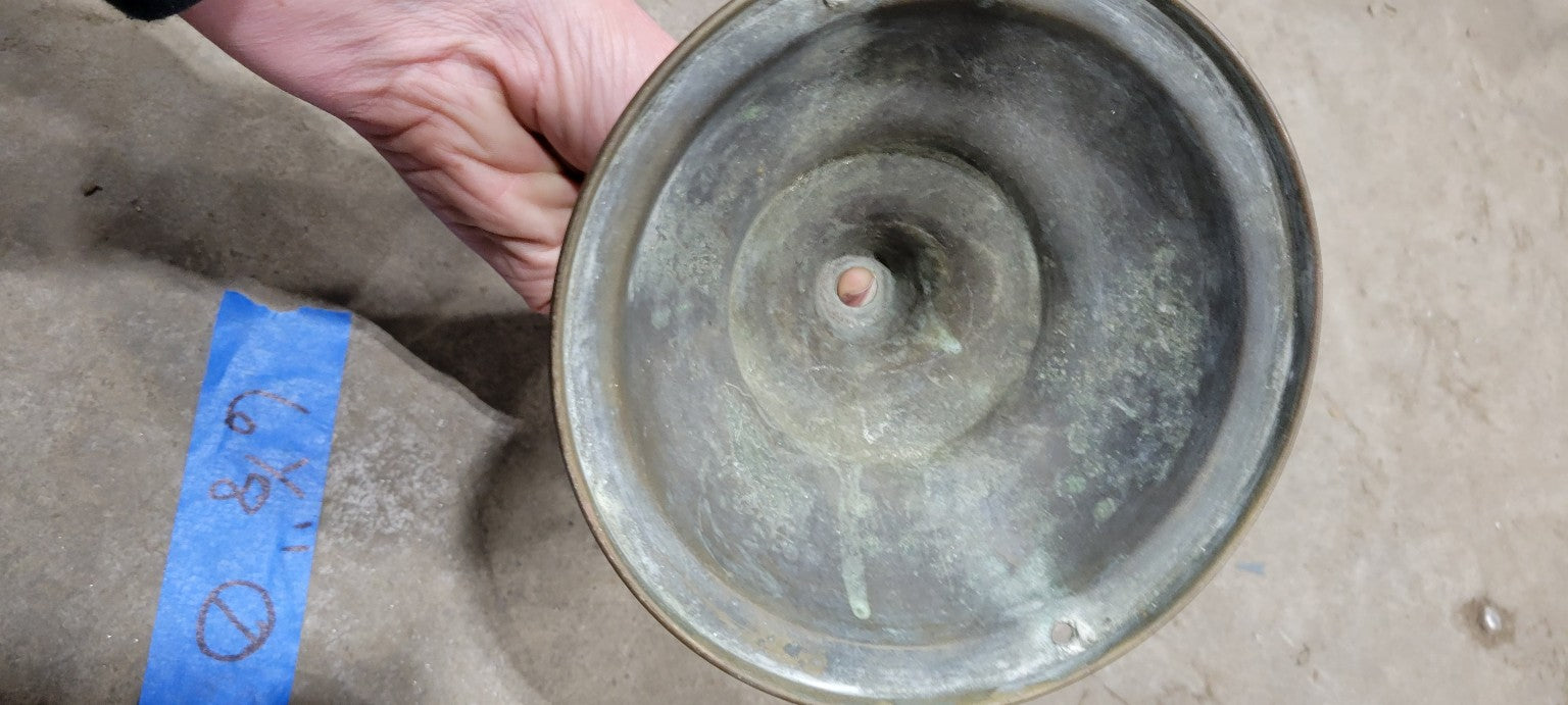 Antique Brass Light Fixture Canopy