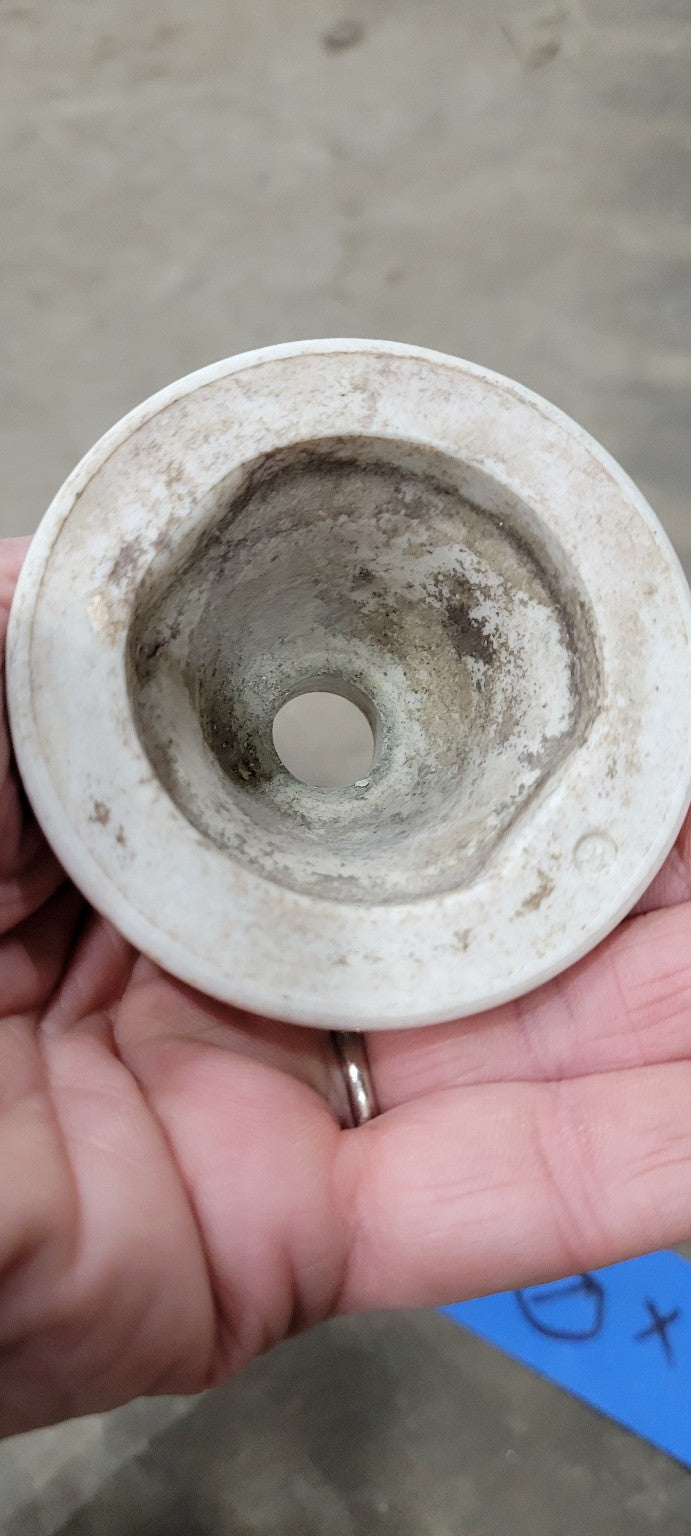 Vintage Porcelain Light Fixture Base