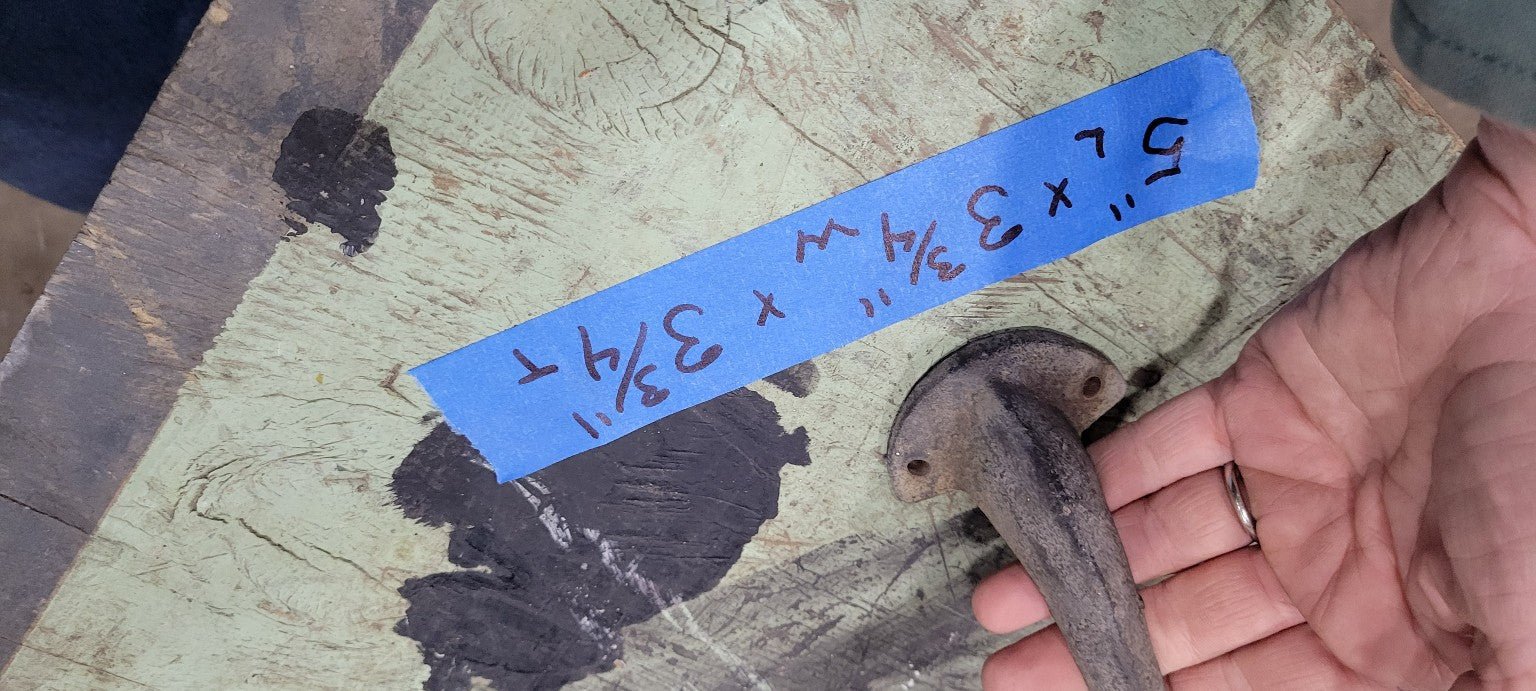 Cast Iron Whale Tail Hook