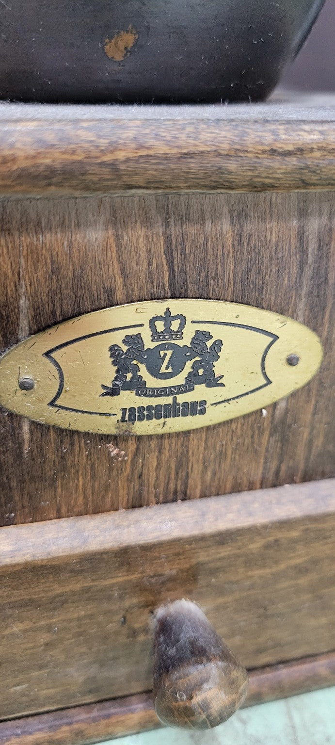 Vintage Zassenhaus Coffee Grinder