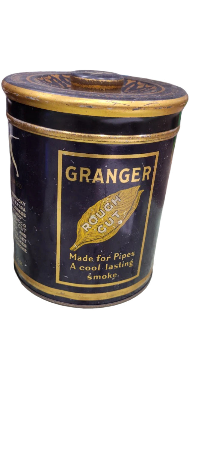 Vintage Granger Rough Cut Pipe Tobacco Tin