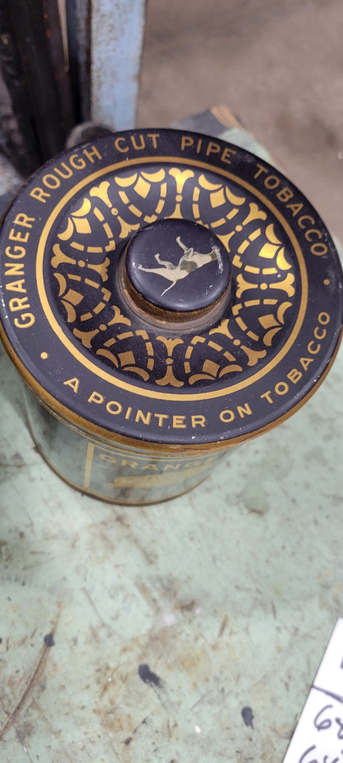 Vintage Granger Rough Cut Pipe Tobacco Tin