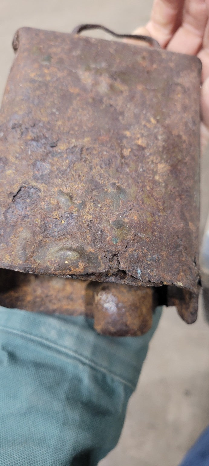 Vintage Iron Cow Bell