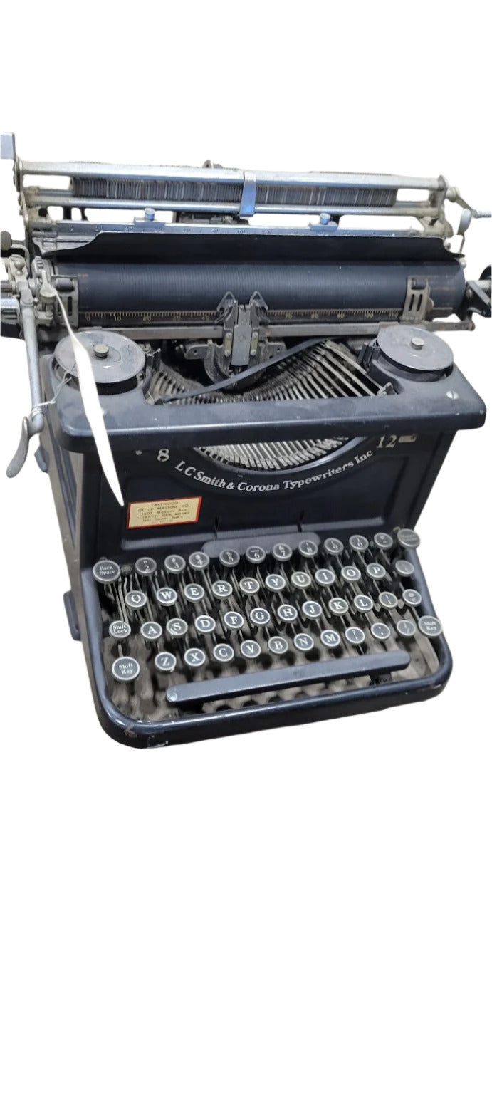 Vintage L.C. Smith & Corona Typewriter No. 8