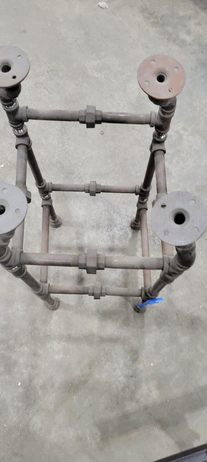 Industrial Pipe Table Base