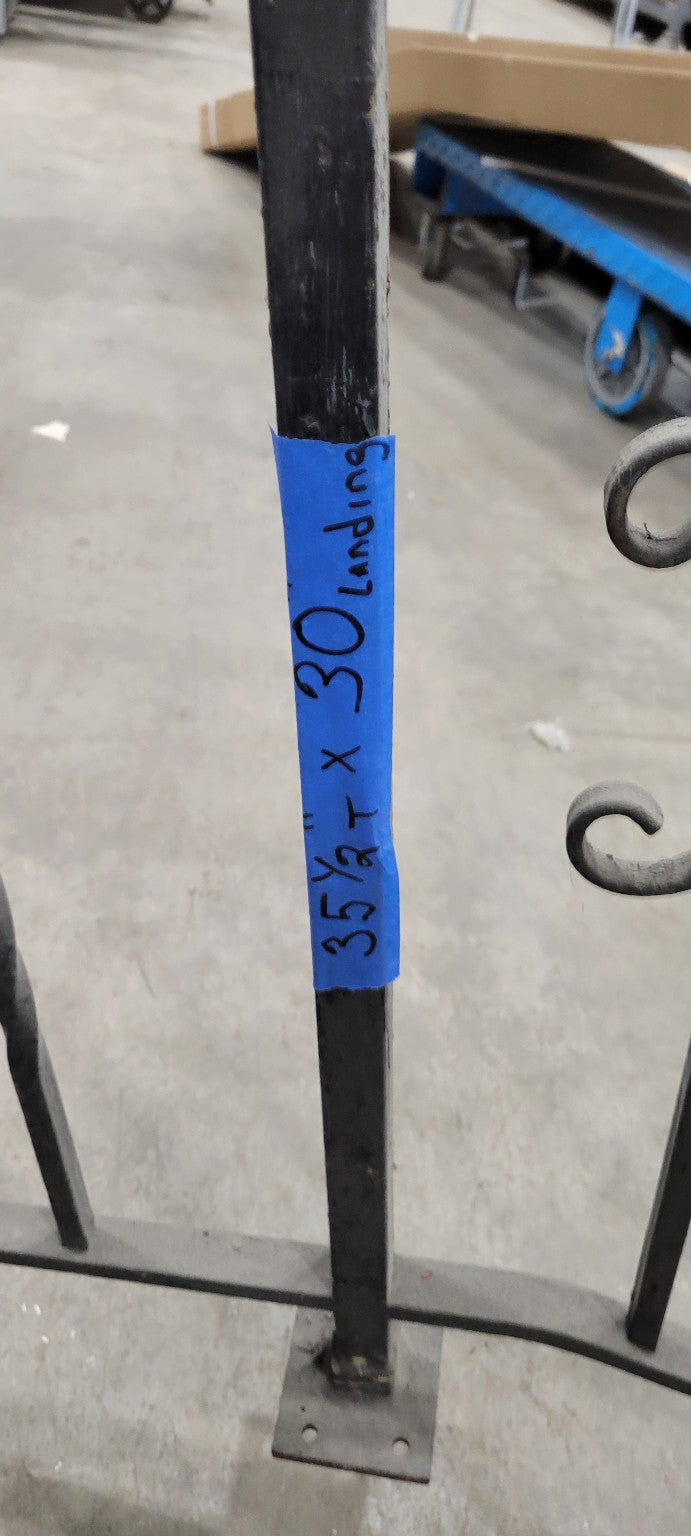 Wrought Iron Stair Railing